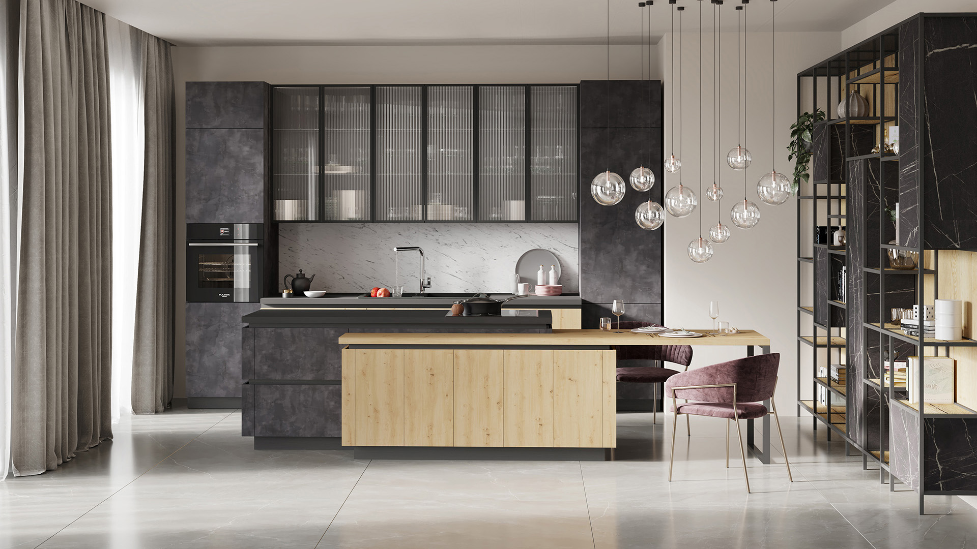 Cucina Silver Slate